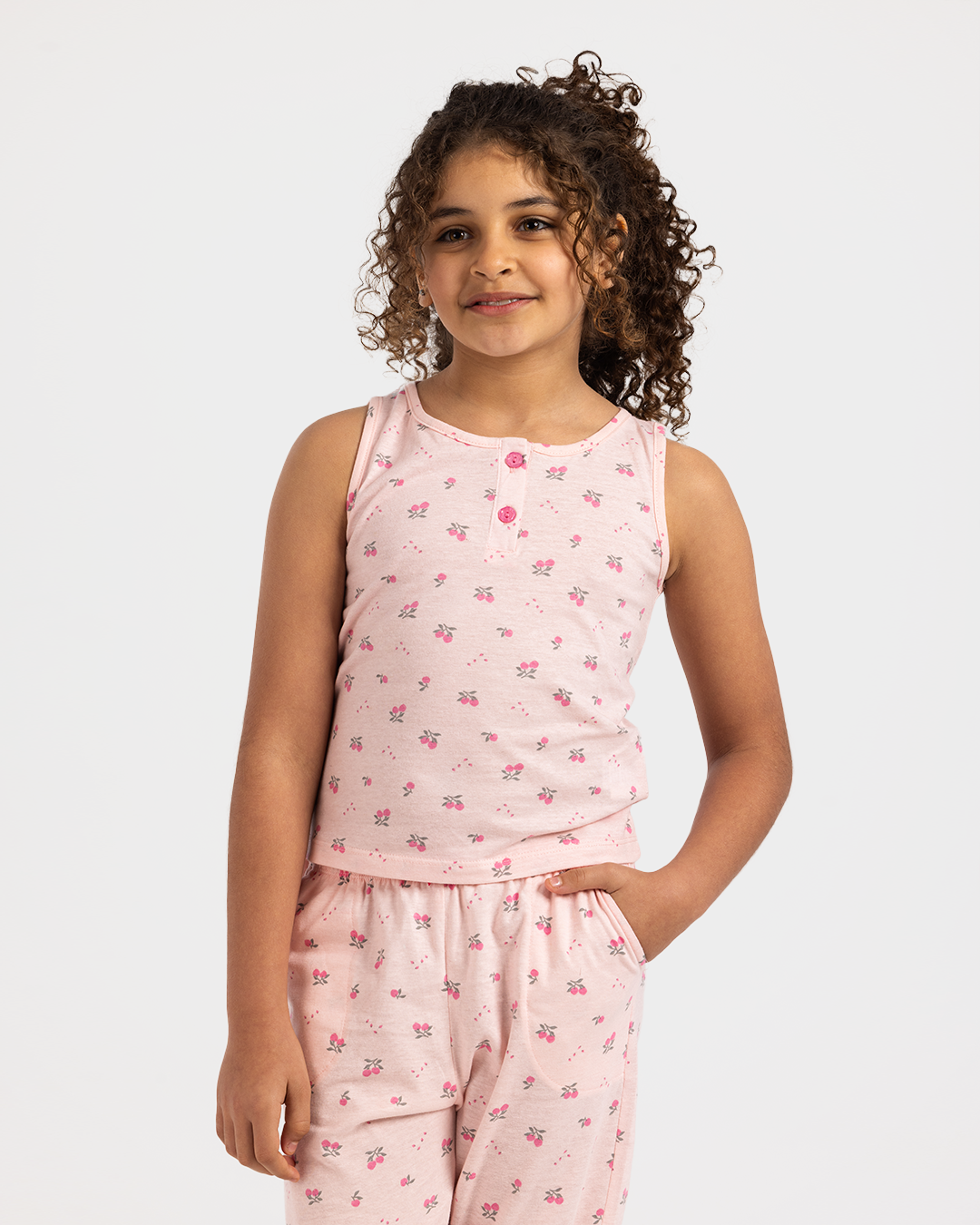 Fruity Girl Pajama in Blooming Colors