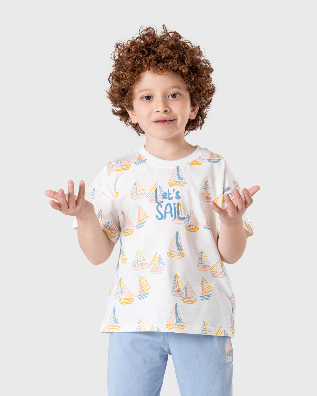 بيجاما بنطلون و توب الولد البحّار