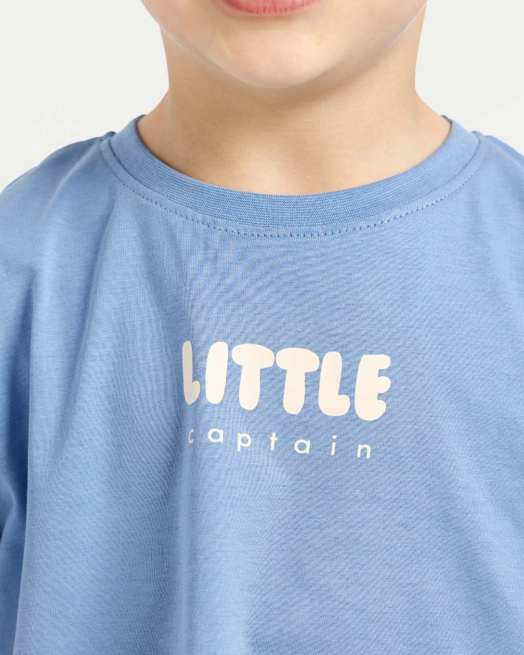 Little Pilot Pajama in Bright Blue