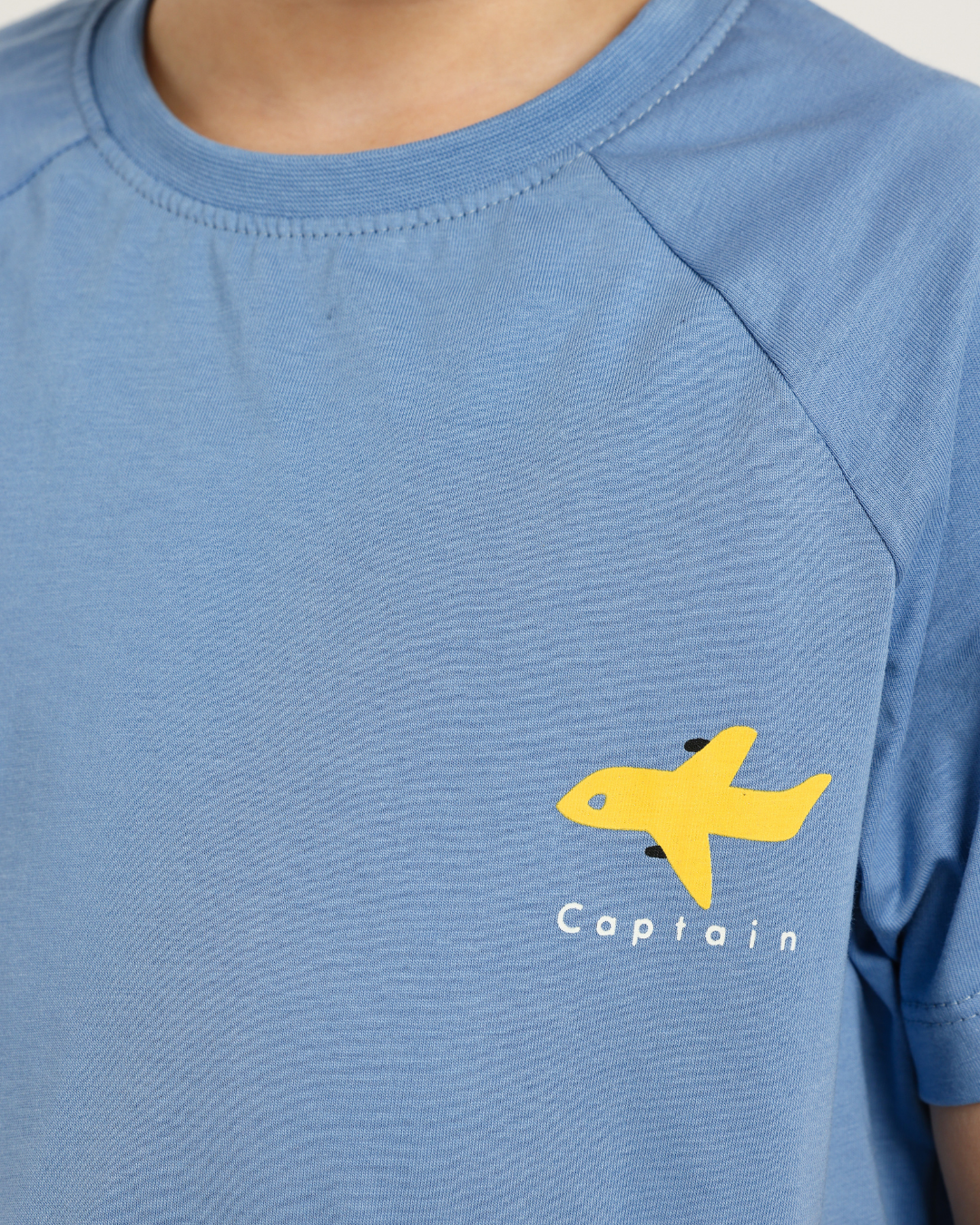 Little Pilot Pajama in Bright Blue