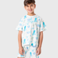 My boys' pajamas are inspired by ocean creatures