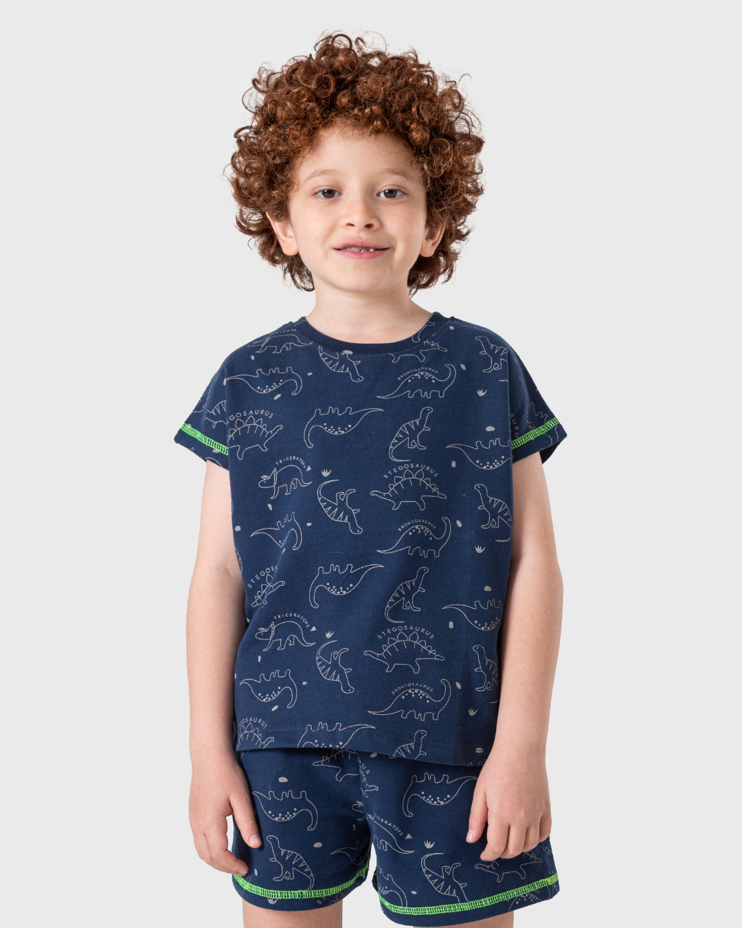 يجاما أولاد بطبعة ديناصور ولمسات نيون