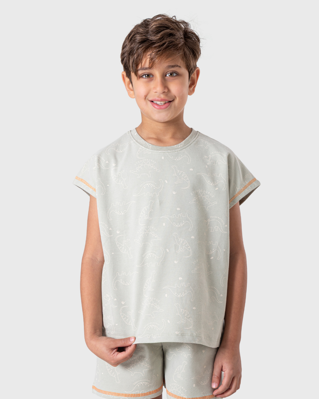 يجاما أولاد بطبعة ديناصور ولمسات نيون