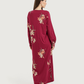Women's Long Printed Nightshirt with Long Sleeves