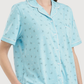 Women's half-sleeved pajama with pants
