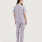Women's half-sleeved pajama with pants