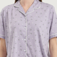 Women's half-sleeved pajama with pants
