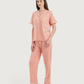 Women's half-sleeved pajama with pants