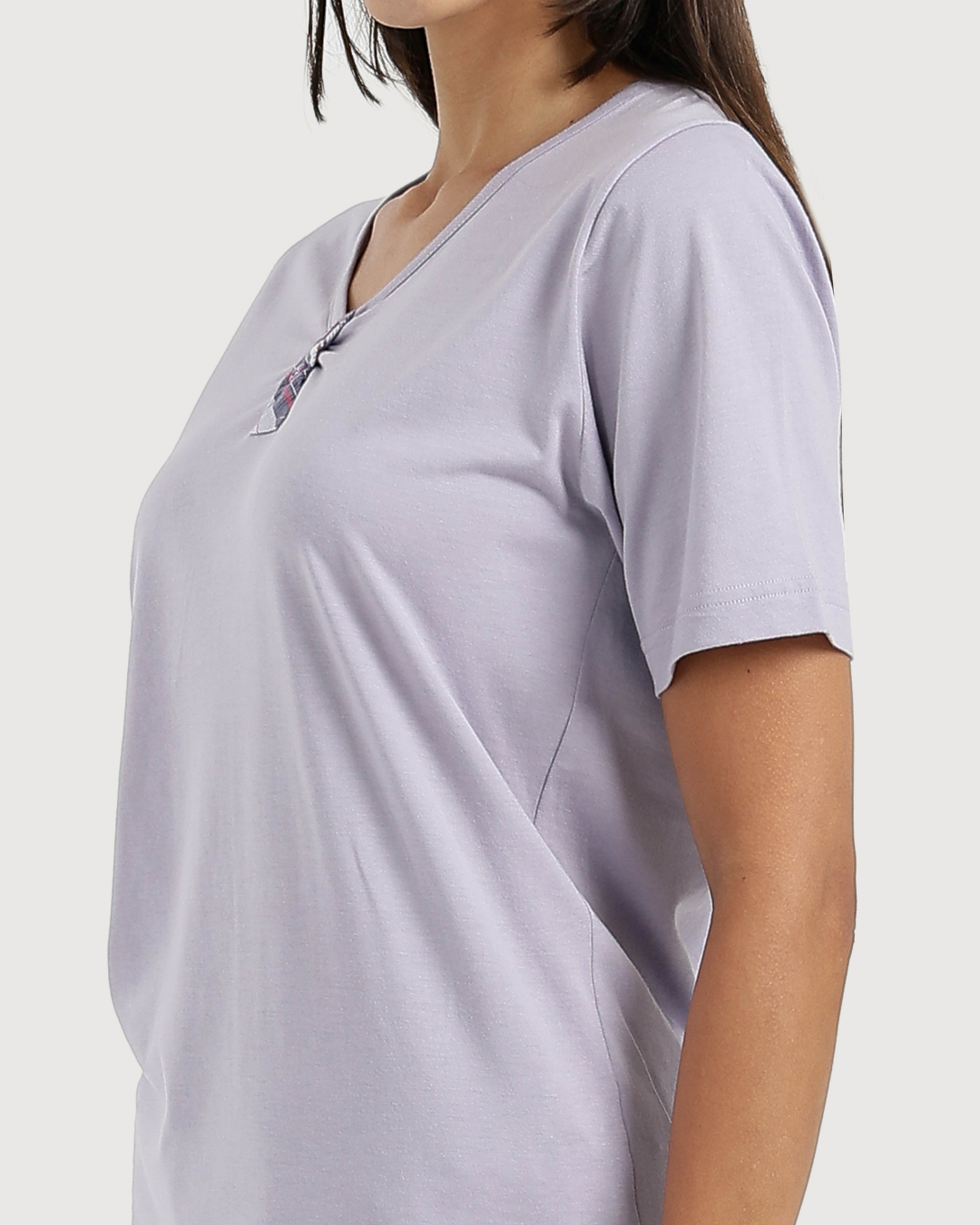 بيجاما حريمى نص كم و بنتاكور نسيج