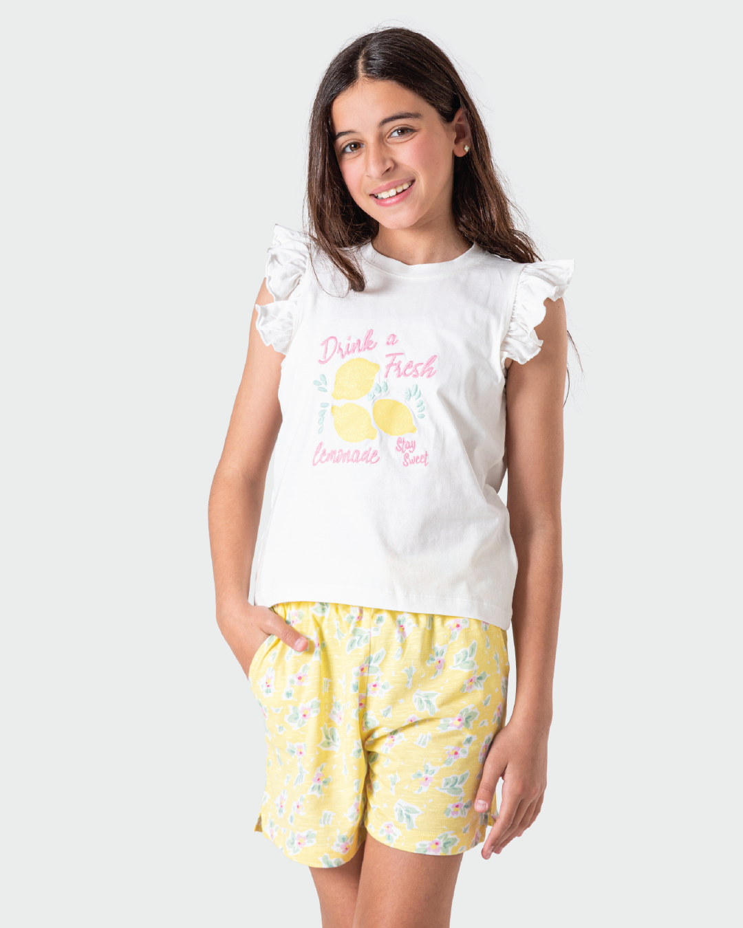 بيجاما توب و شورت ورود