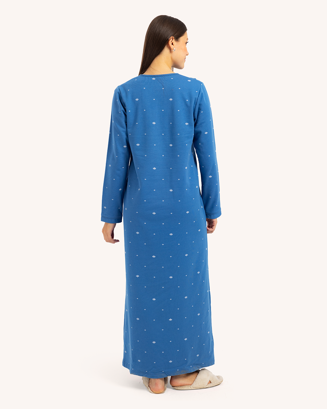 قميص نوم حريمي مطبوع بكم