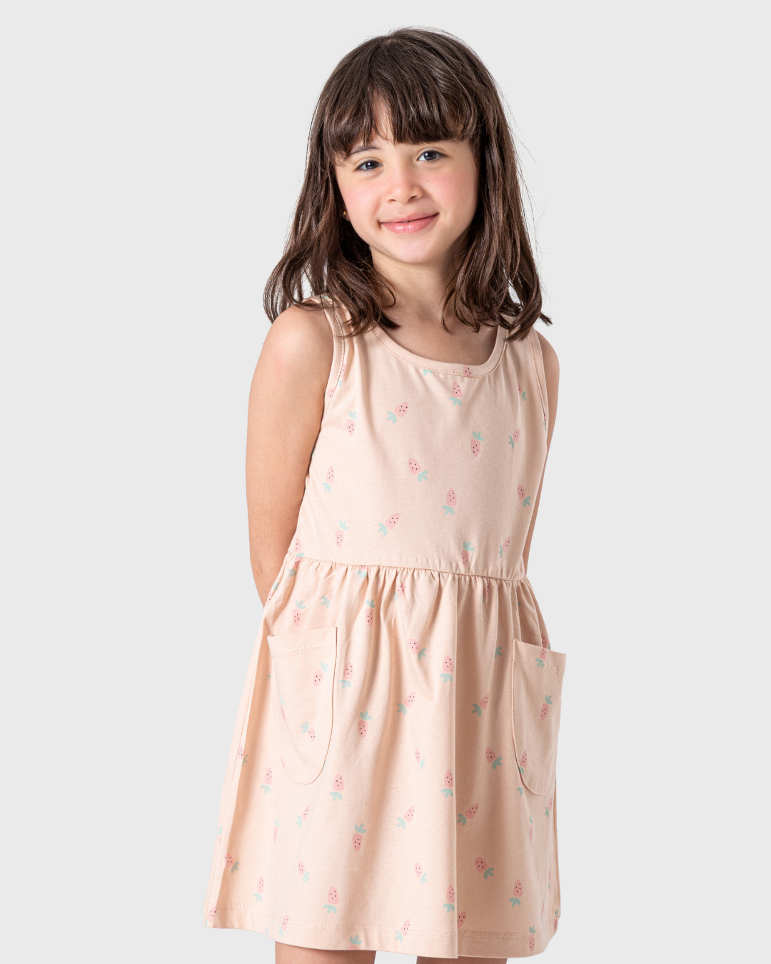 قميص نوم فراولة محبب للبنات