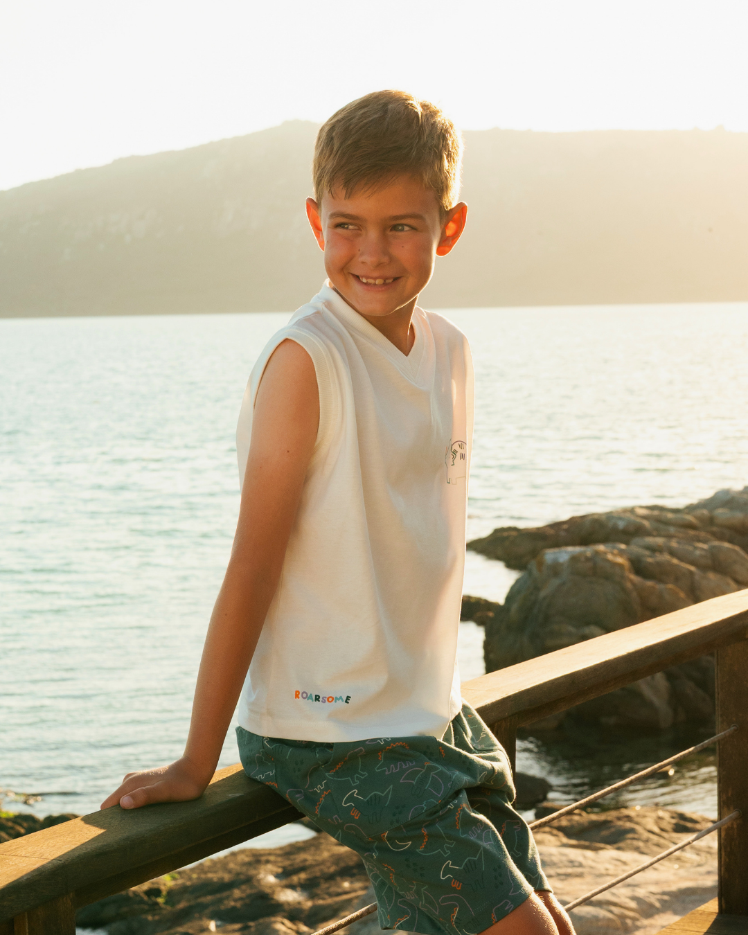 Boys' Pajama with Dinosaurs