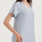 Women's Lycra Short Sleeve Nightshirt