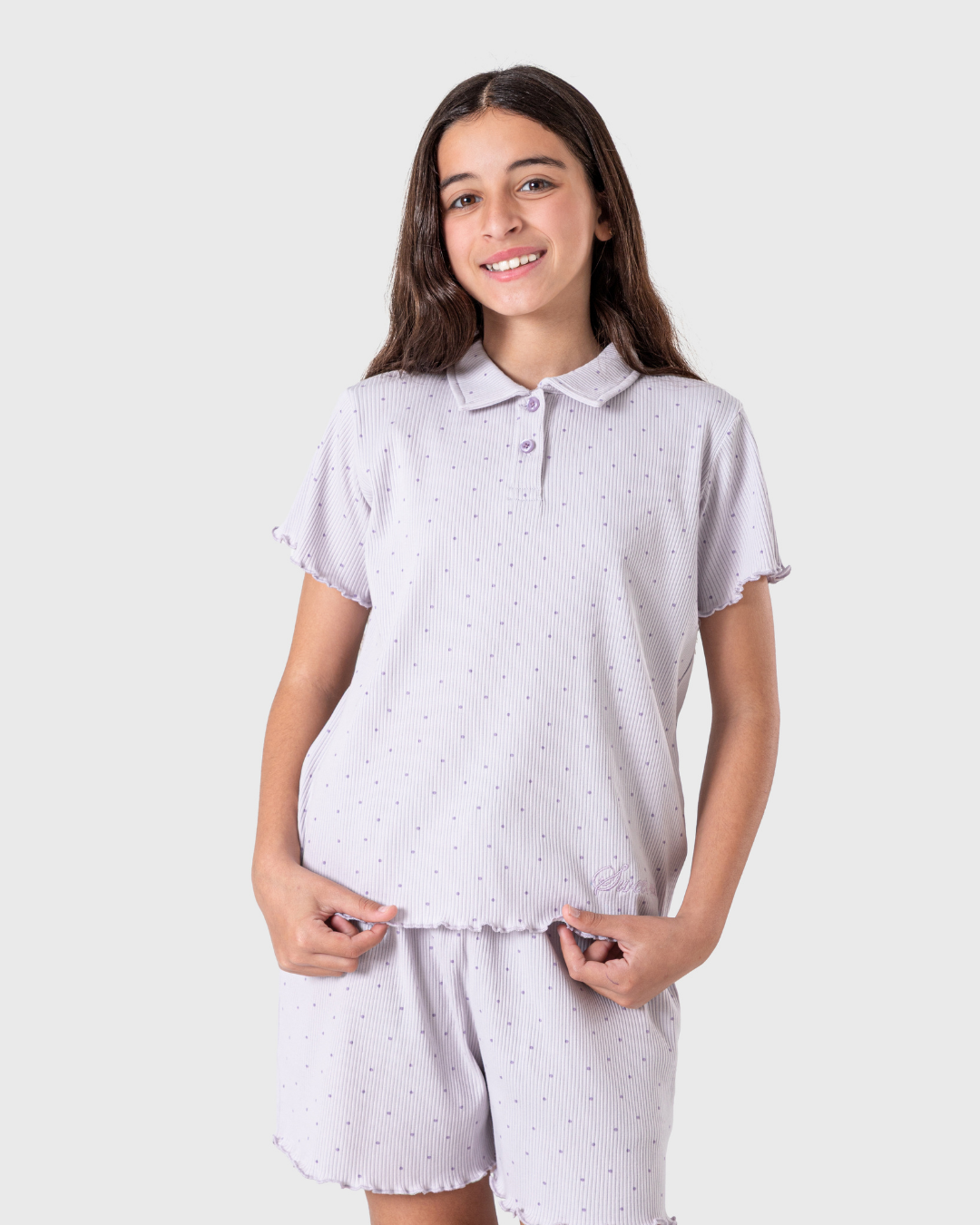 بيجاما توب و شورت نقط