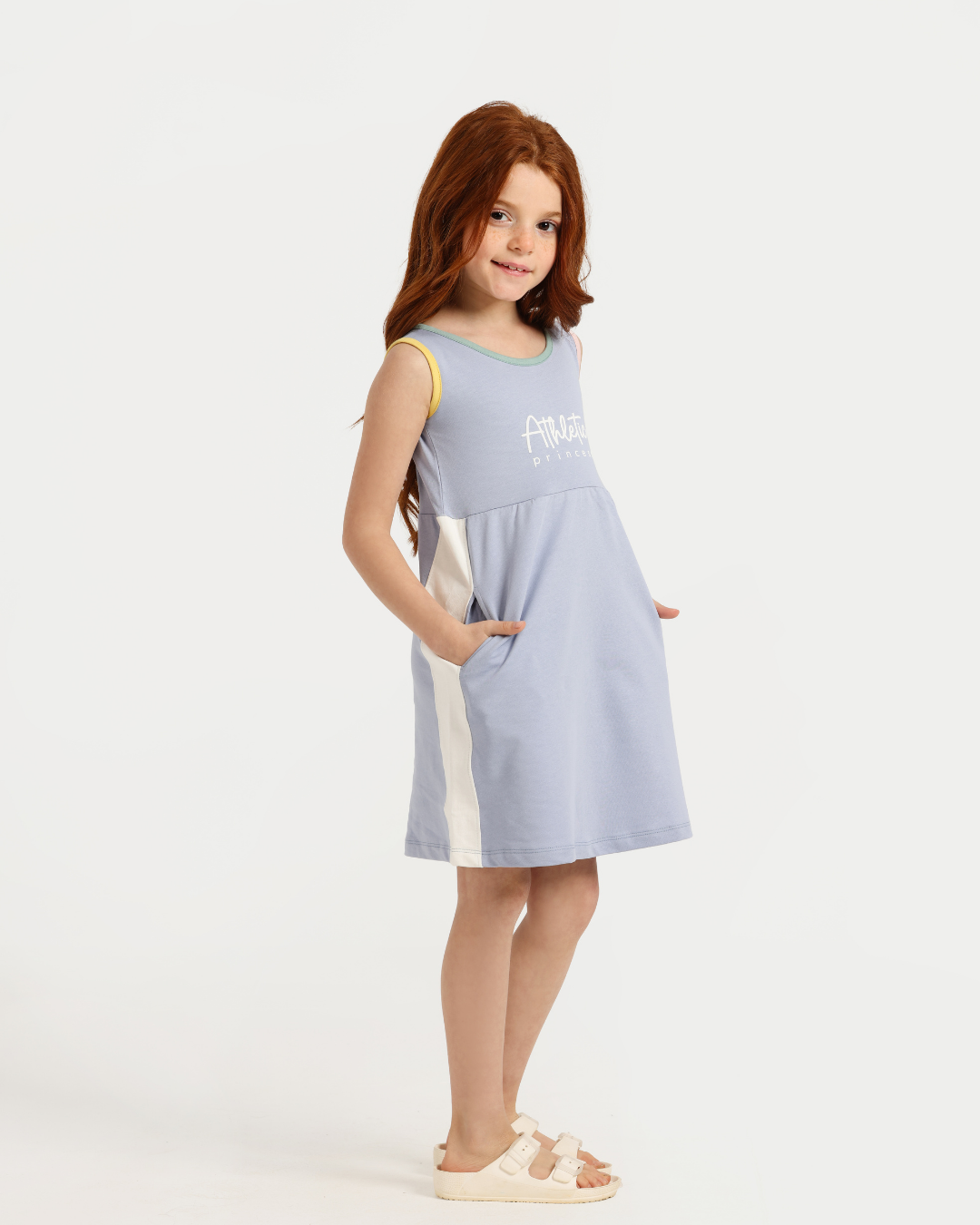 فستان رياضي بناتي بألوان الحلوى