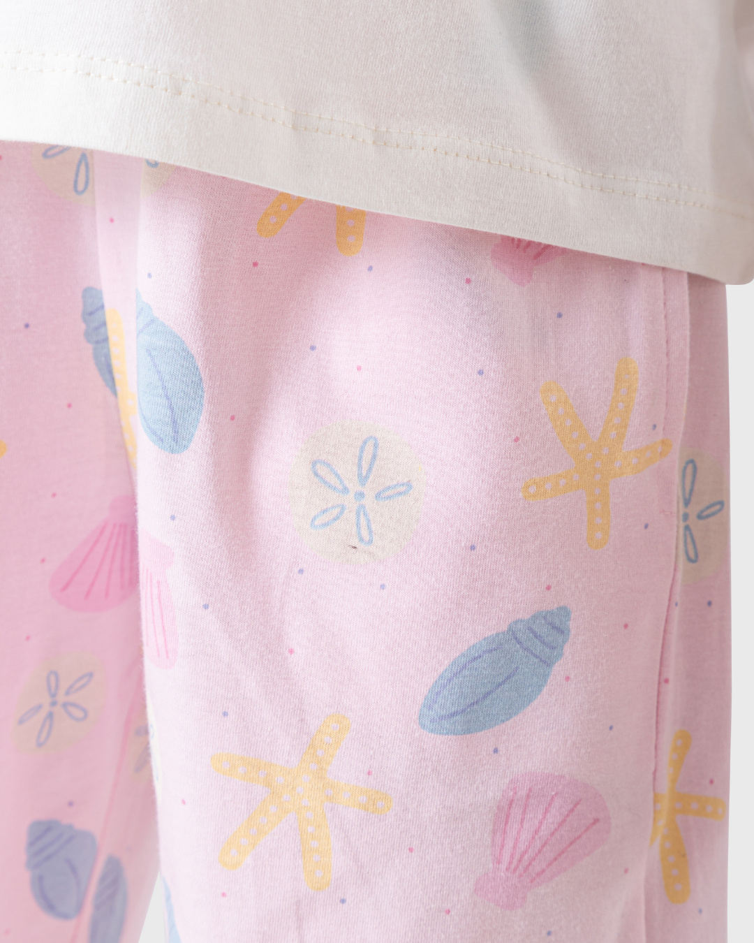 Pajamas with pants and shell top