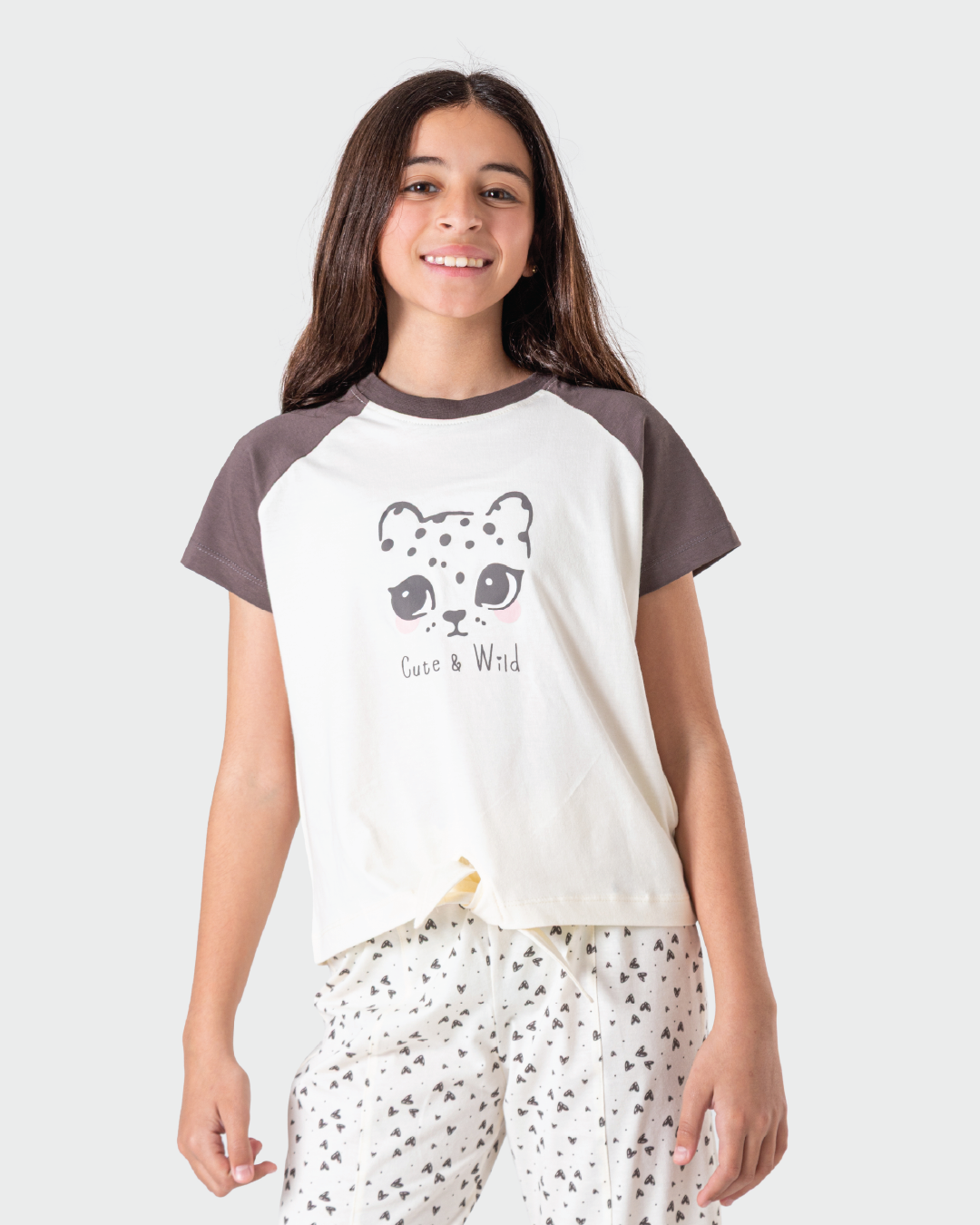 بيجاما قلوب صغيره