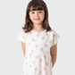 Girls' nightgown with delicious strawberry print