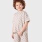 Boys' Pajama in Beige with a Fun Design