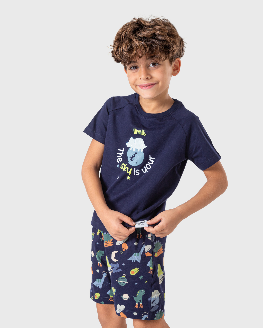 بيجاما شورت ديناصورات الفضاء