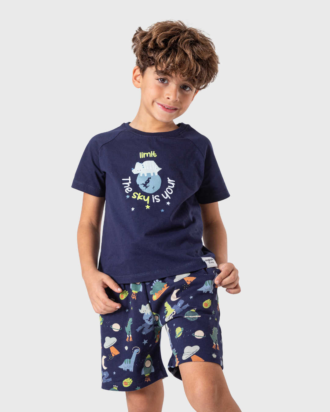 بيجاما شورت ديناصورات الفضاء