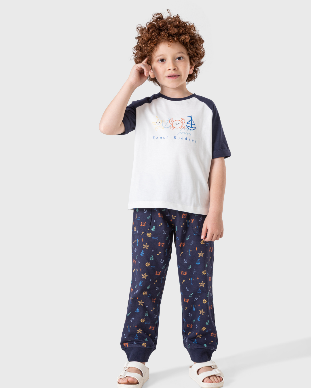 أصدقاء الشاطئ بيجاما اولادي