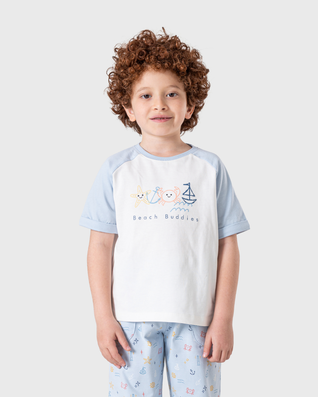 أصدقاء الشاطئ بيجاما اولادي