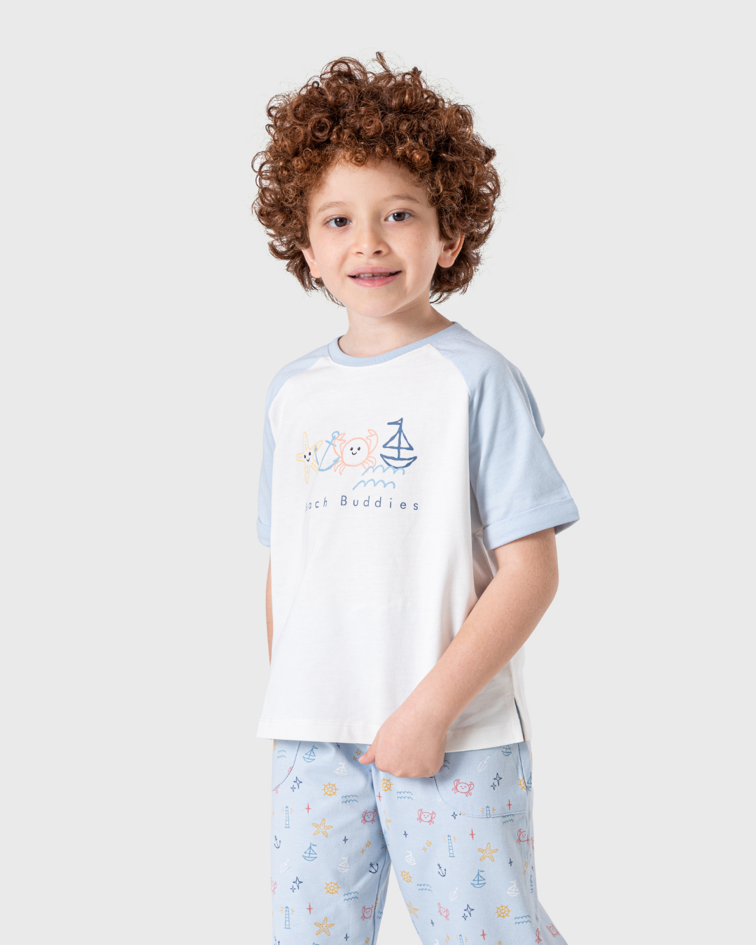 أصدقاء الشاطئ بيجاما اولادي