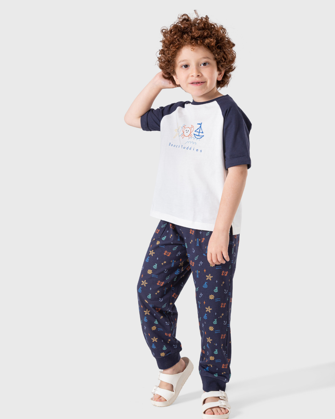 أصدقاء الشاطئ بيجاما اولادي