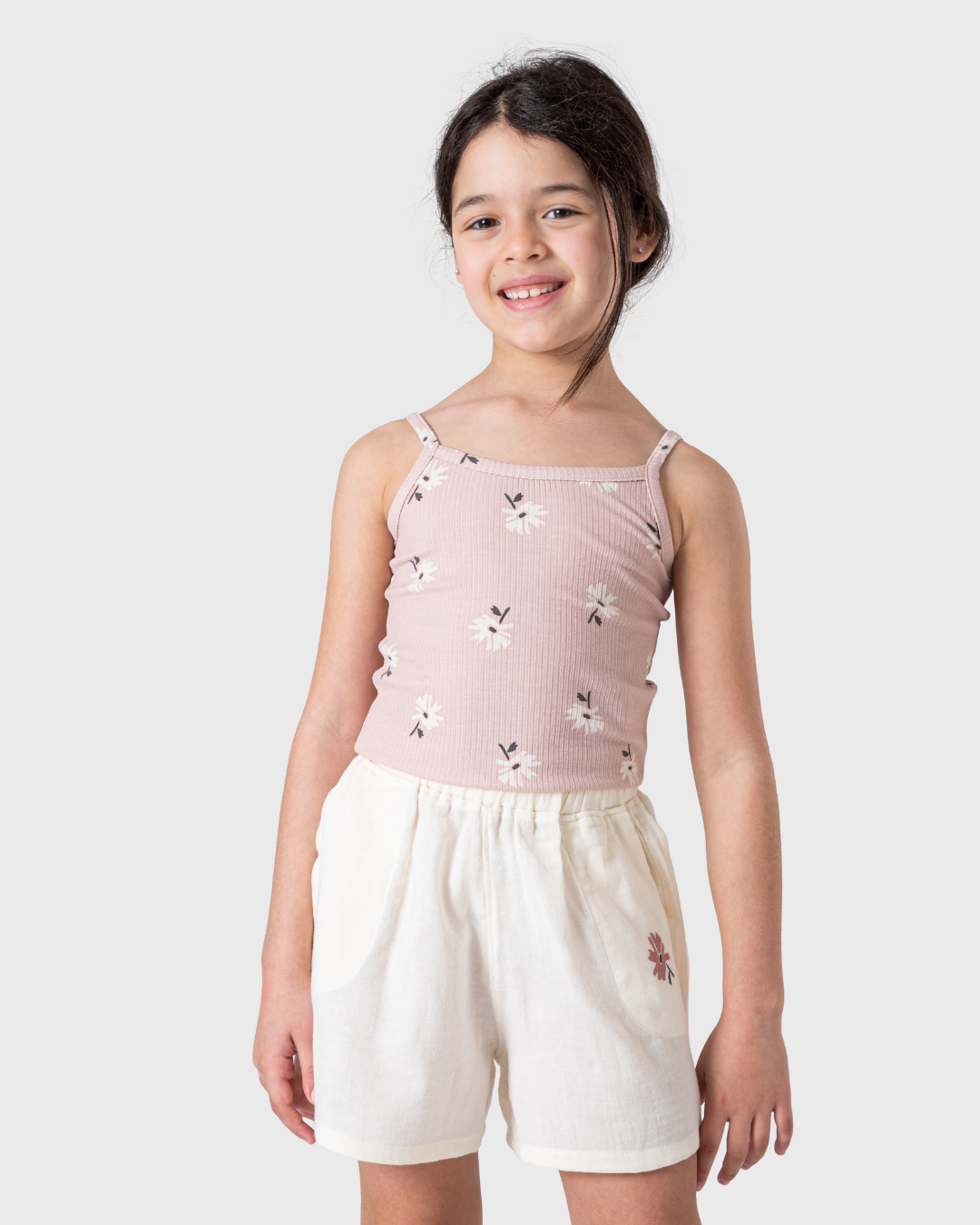 بيجاما بناتي بلون اللافندر الناعم