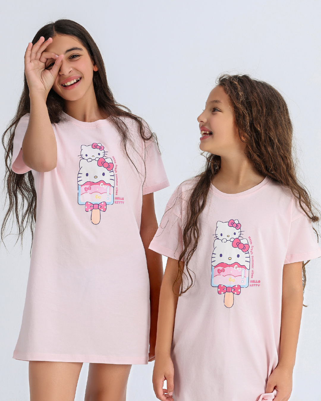 Hello Kitty Girls Shirt Dress