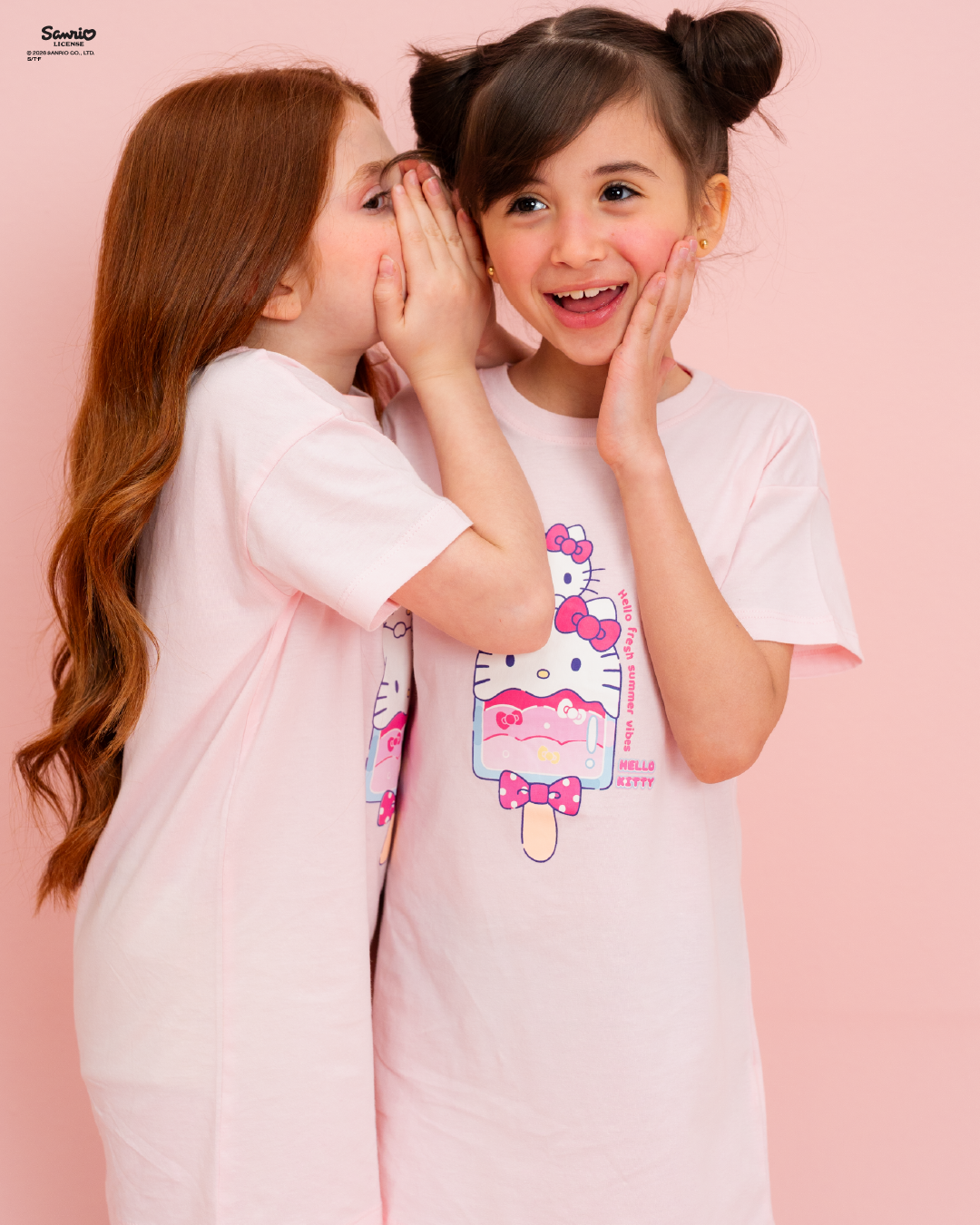 Hello Kitty Girls Shirt Dress