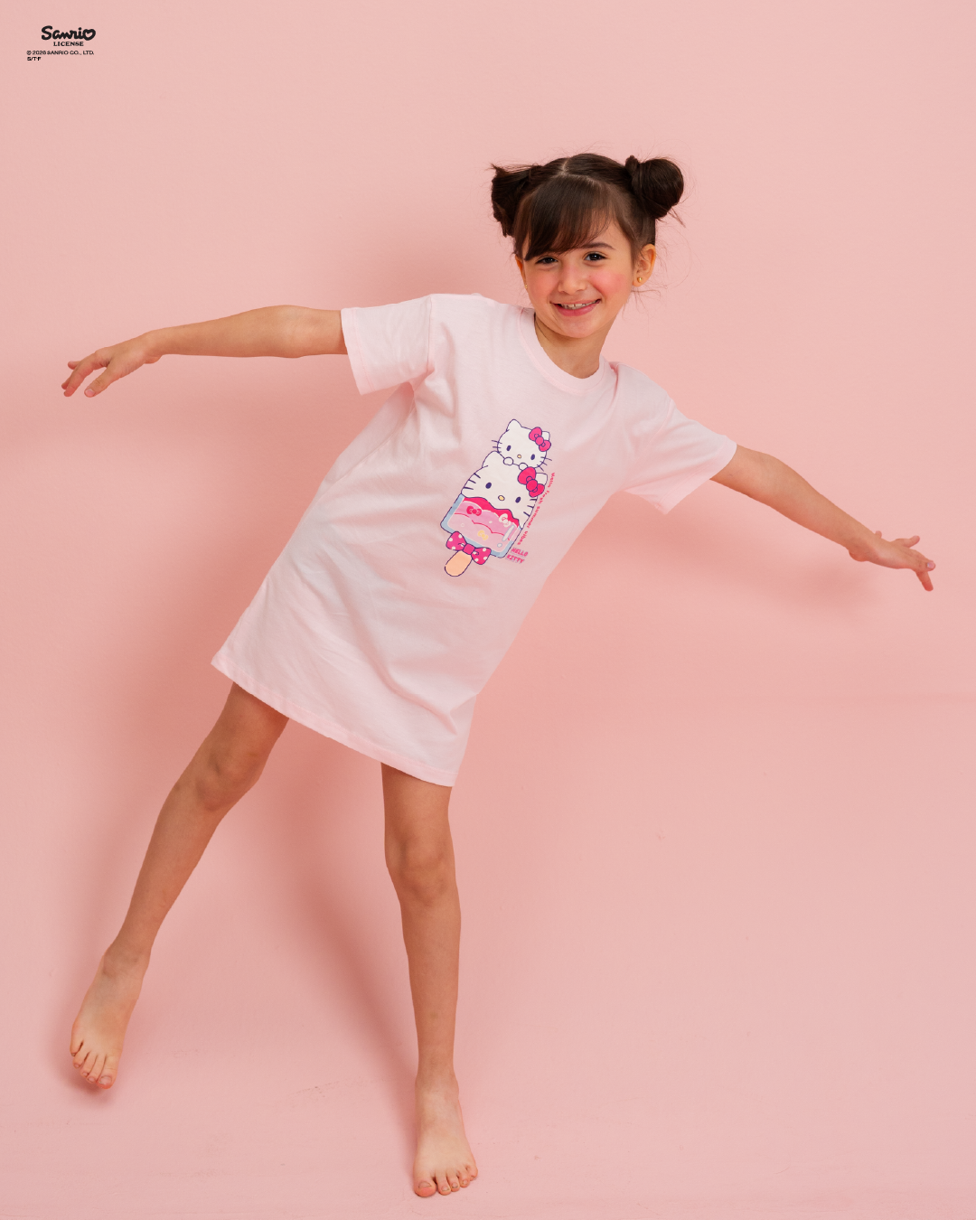 Hello Kitty Girls Shirt Dress