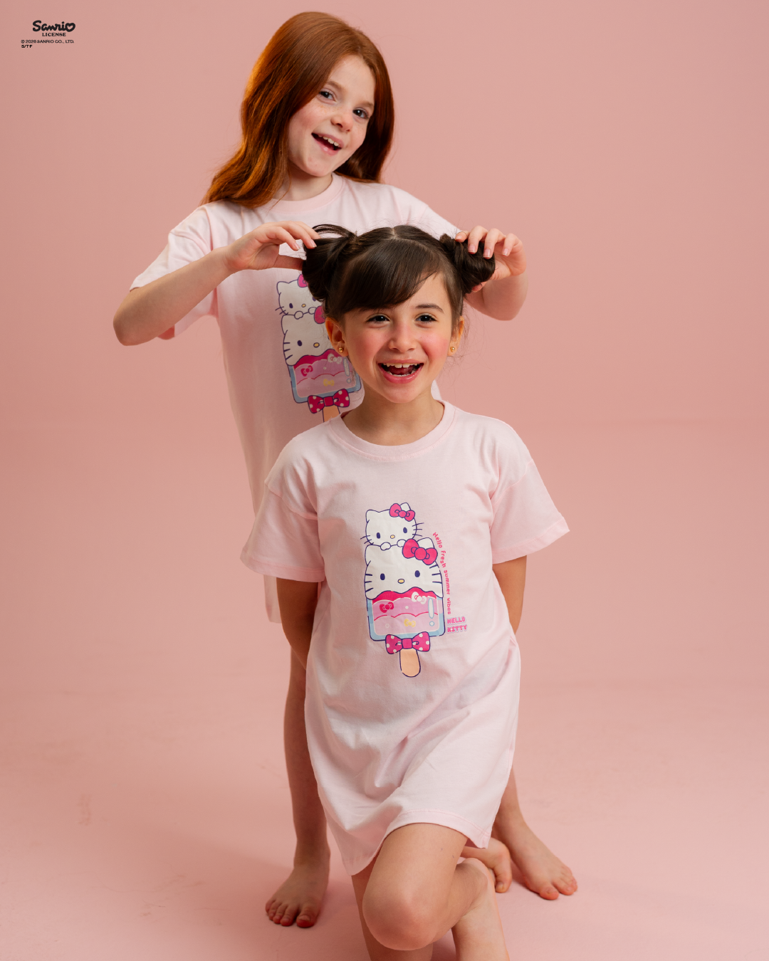 Hello Kitty Girls Shirt Dress