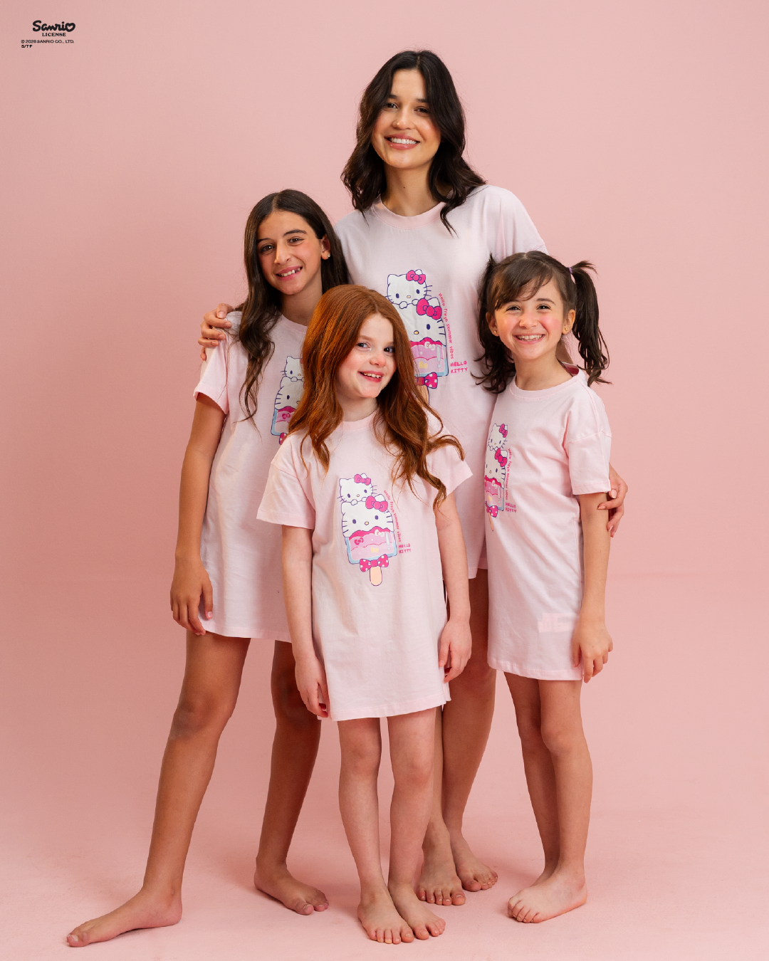 Hello Kitty Girls Shirt Dress