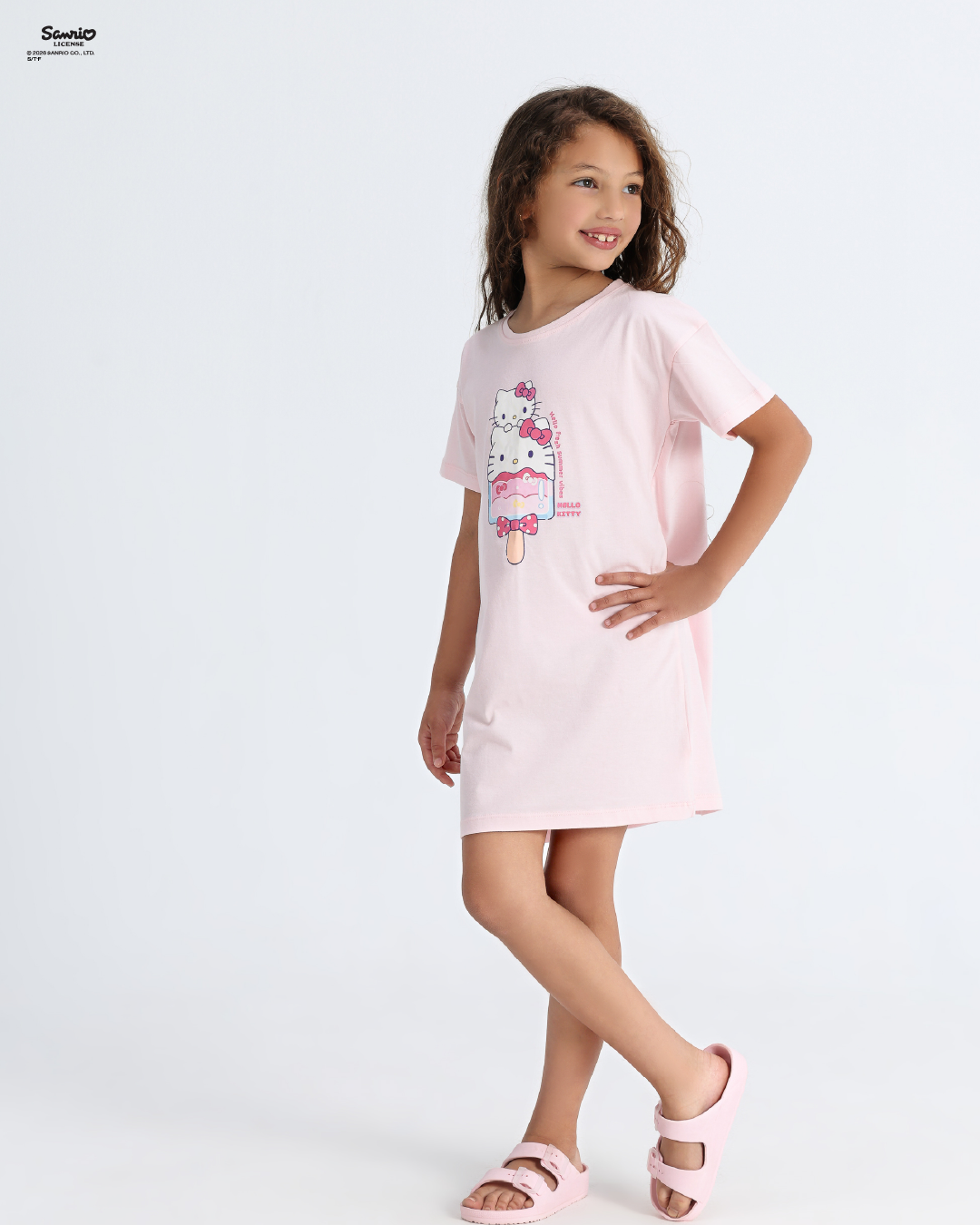 Hello Kitty Girls Shirt Dress