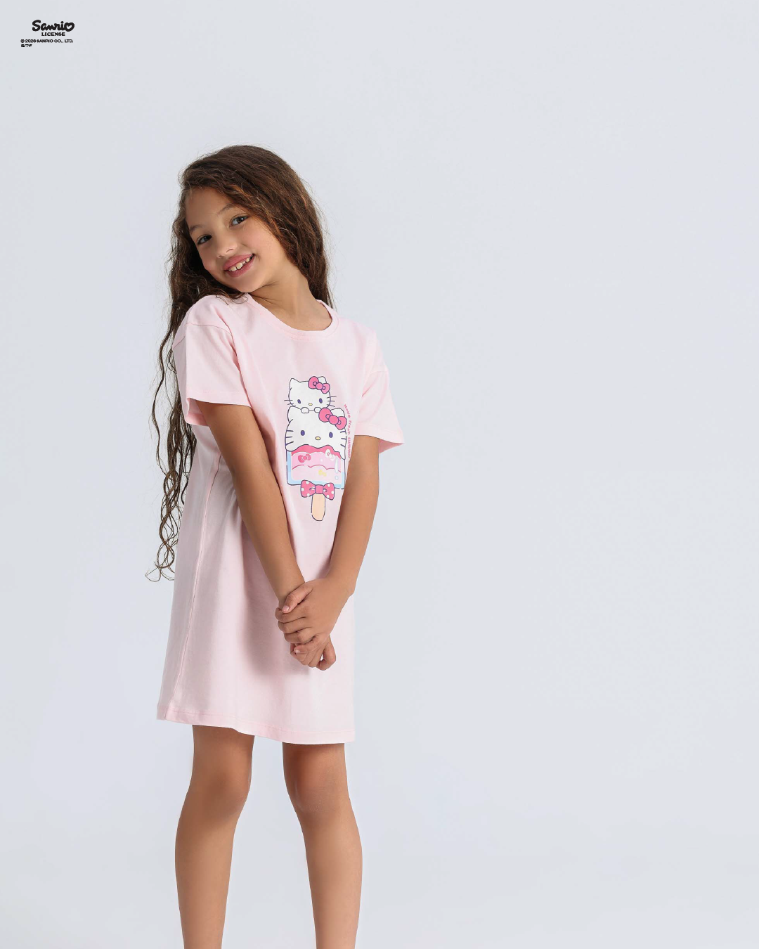 Hello Kitty Girls Shirt Dress