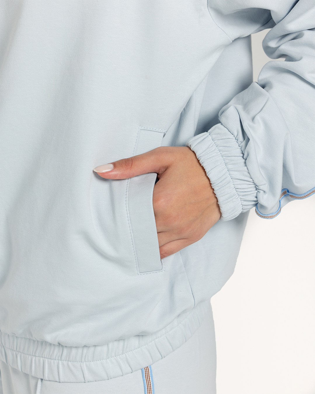 Women tracksuit high neck