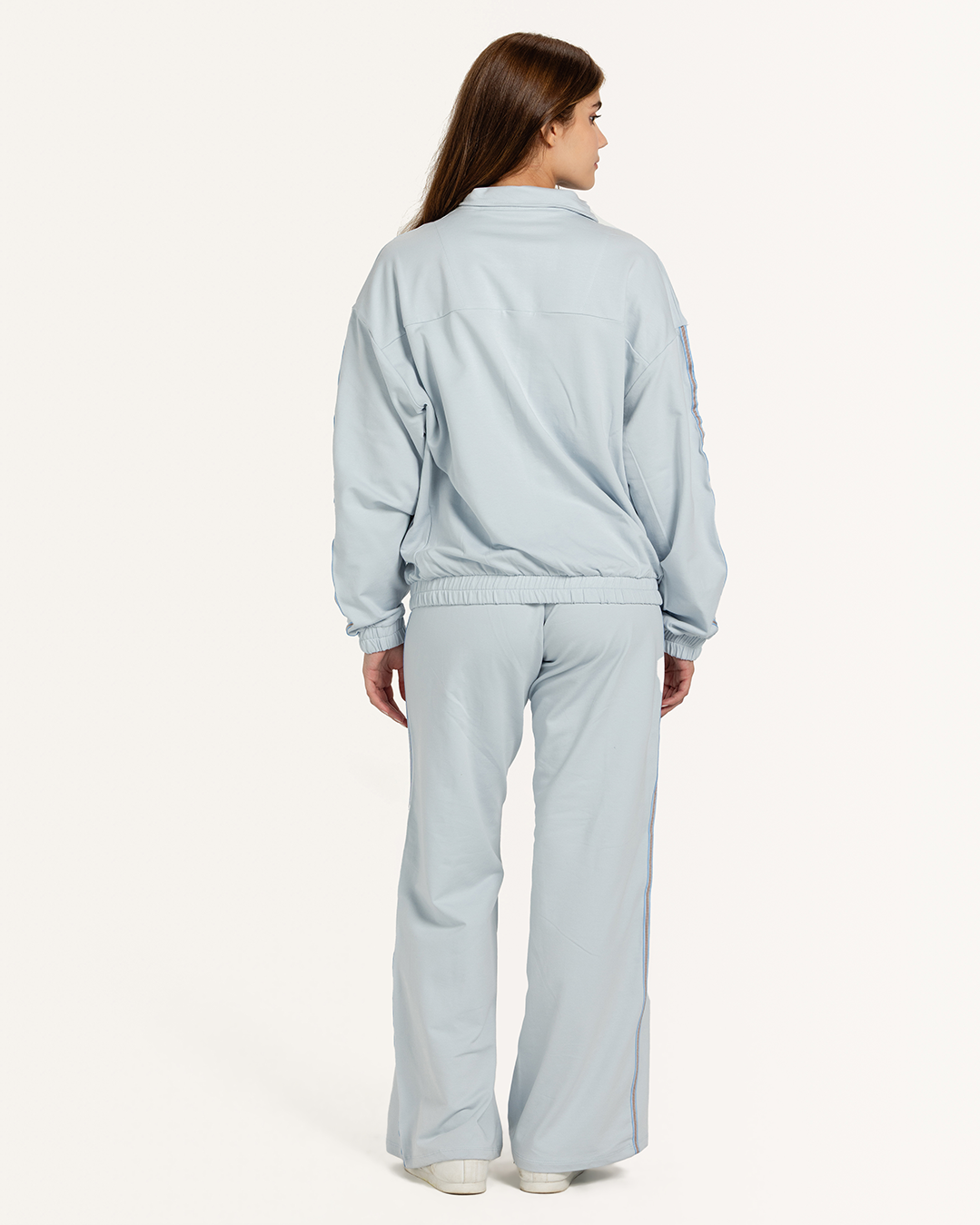 Women tracksuit high neck