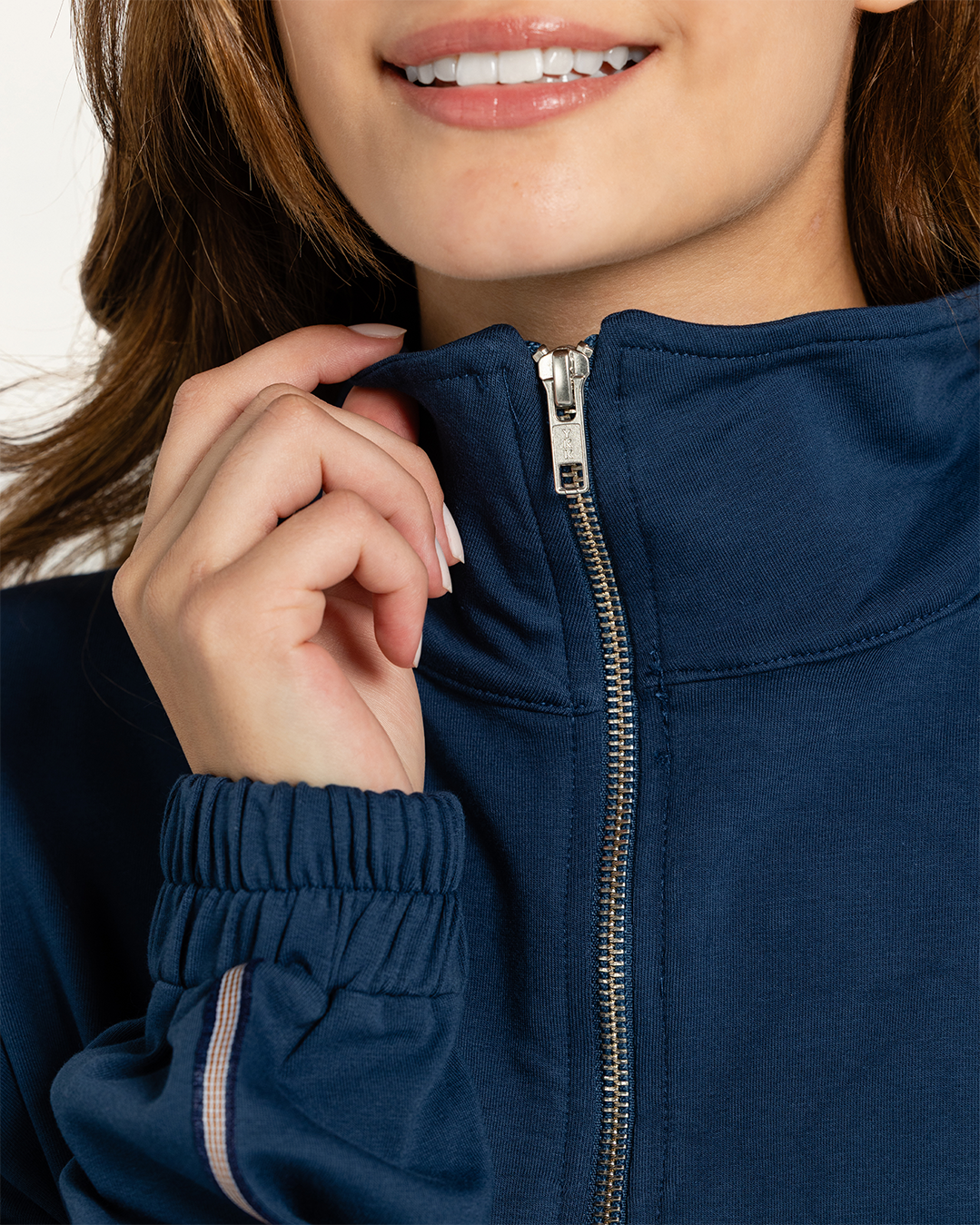 Women tracksuit high neck