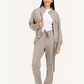 Women tracksuit high neck in soft colors