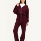 Women tracksuit high neck in soft colors