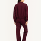 Women tracksuit high neck in soft colors