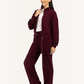 Women tracksuit high neck in soft colors