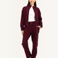 Women tracksuit high neck in soft colors