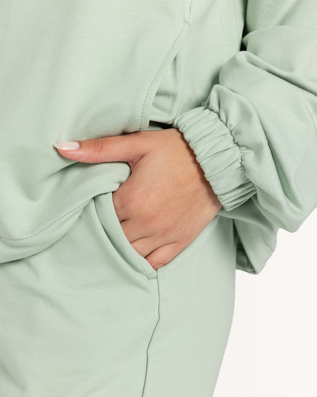 Women tracksuit with a hoodie