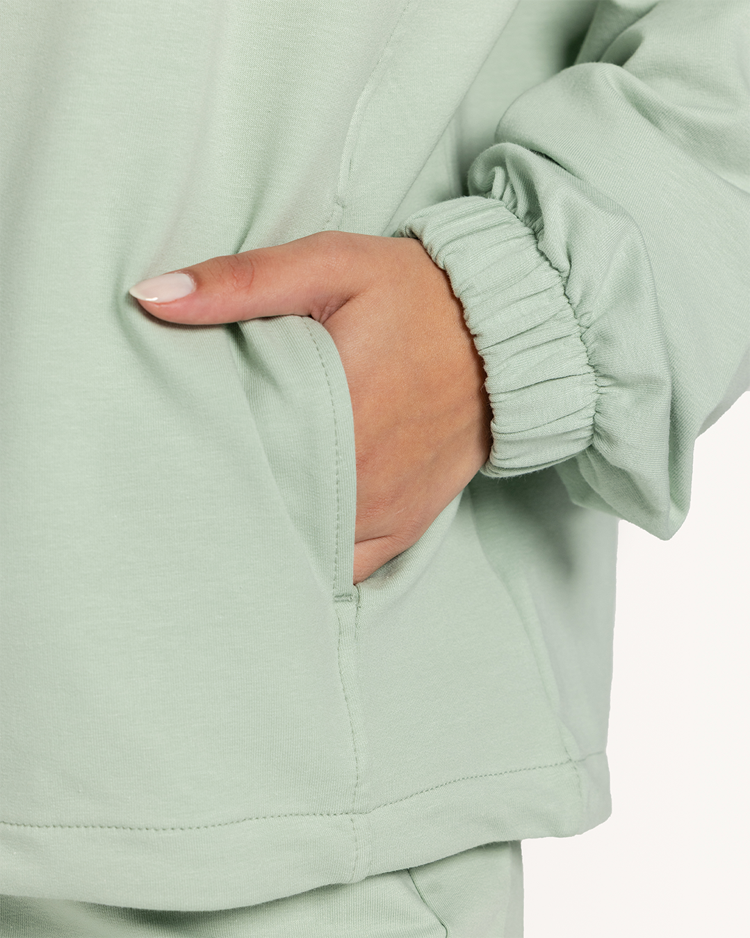 Women tracksuit with a hoodie