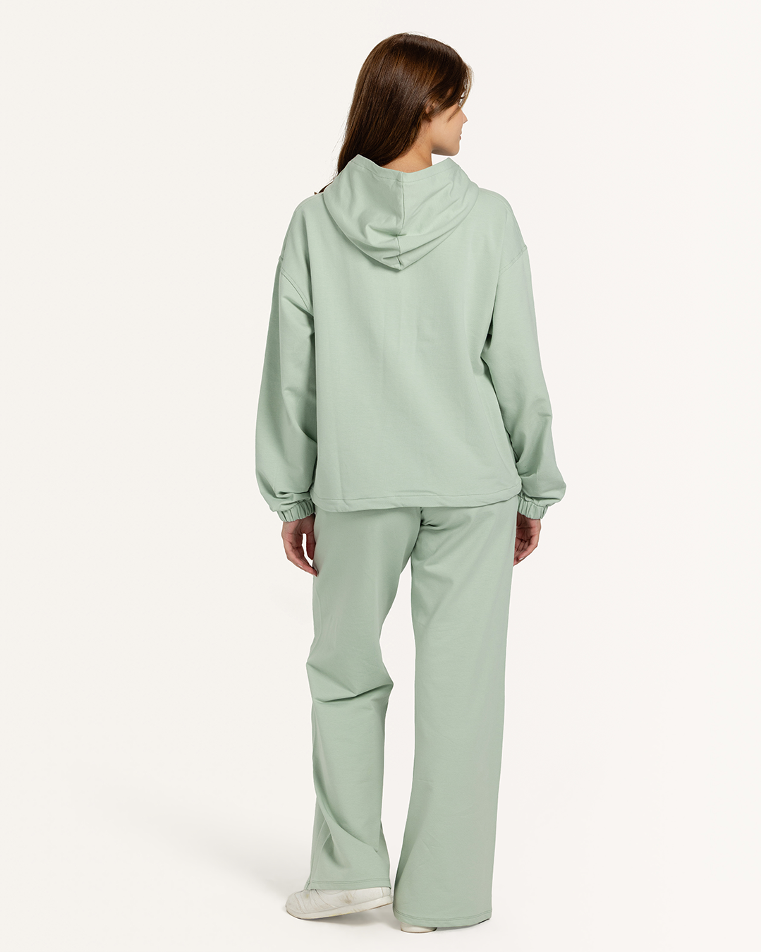 Women tracksuit with a hoodie