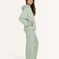 Women tracksuit with a hoodie